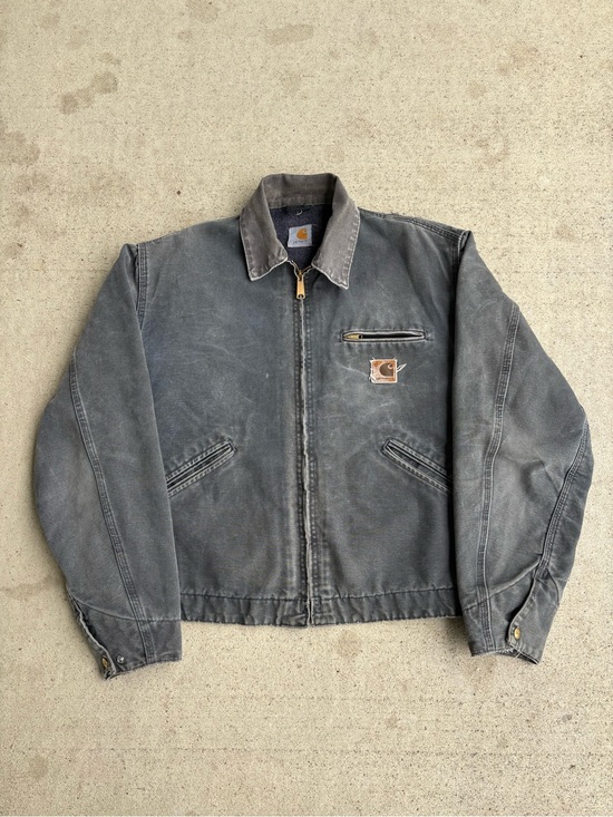 Carhartt Other - Vintage Y2K Carhartt Detroit J97 PLT Platinum Stonewash Large